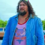 Jason Momoa A Minecraft Movie Blue Jacket