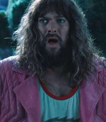Jason Momoa A Minecraft Pink Leather Jacket