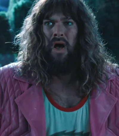 Jason Momoa A Minecraft Pink Leather Jacket
