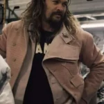 Jason Momoa On The Roam 2024 Brown Jacket