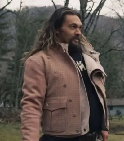 Jason Momoa On The Roam 2024 Brown Jacket