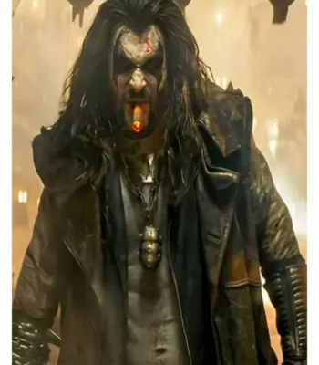 Jason Momoa Supergirl Leather Coat