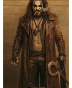 Jason Momoa Supergirl Leather Coat