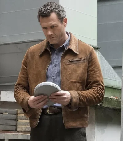 Jason O’Mara The Man in the High Castle Suede Leather Jacket