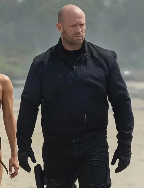Jason Statham A Working Man Black Jacket Jason Statham A Working Man Black Jacket