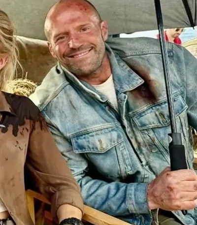 Jason Statham Mutiny Blue Denim Jacket