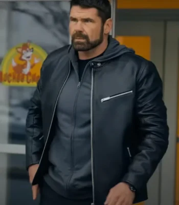 Jason William Day Playdate Black Leather Jacket