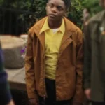 Jaylin Webb This Too Shall Pass Brown Jacket