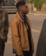 Jaylin Webb This Too Shall Pass Brown Jacket