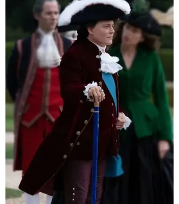 Jeanne du Barry Johnny Depp Velvet Coat