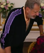 Jeff Goldblum Kaos 2024 Black Track Jacket