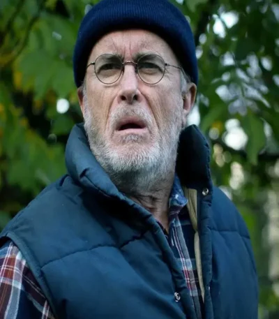 Jeffrey Combs Lilly Lives Alone Blue Vest