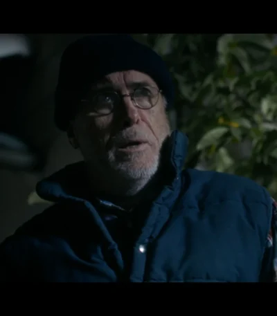Jeffrey Combs Lilly Lives Alone Blue Vest