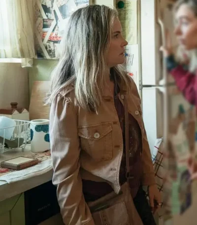 Jennifer Jason Leigh Night Always Comes Brown Jacket