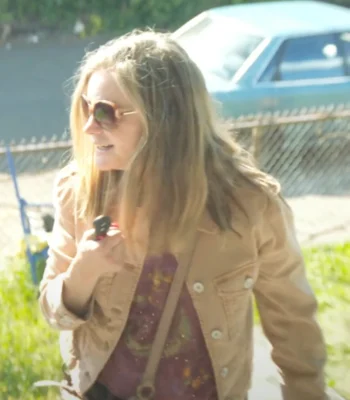 Jennifer Jason Leigh Night Always Comes Brown Jacket