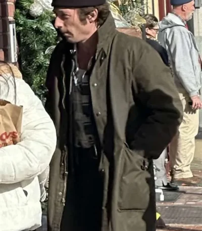 Jeremy Allen White Deliver Me from Nowhere Green Coat
