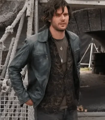 Jeremy Irvine Return to Silent Hill Black Leather Jacket