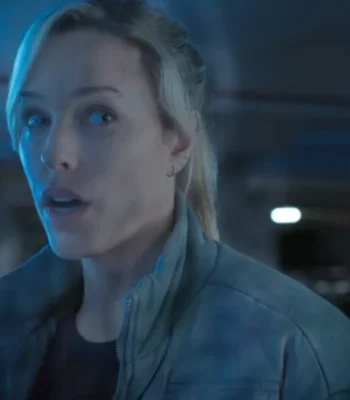 Jessica McNamee Mortal Kombat II Puffer Jacket