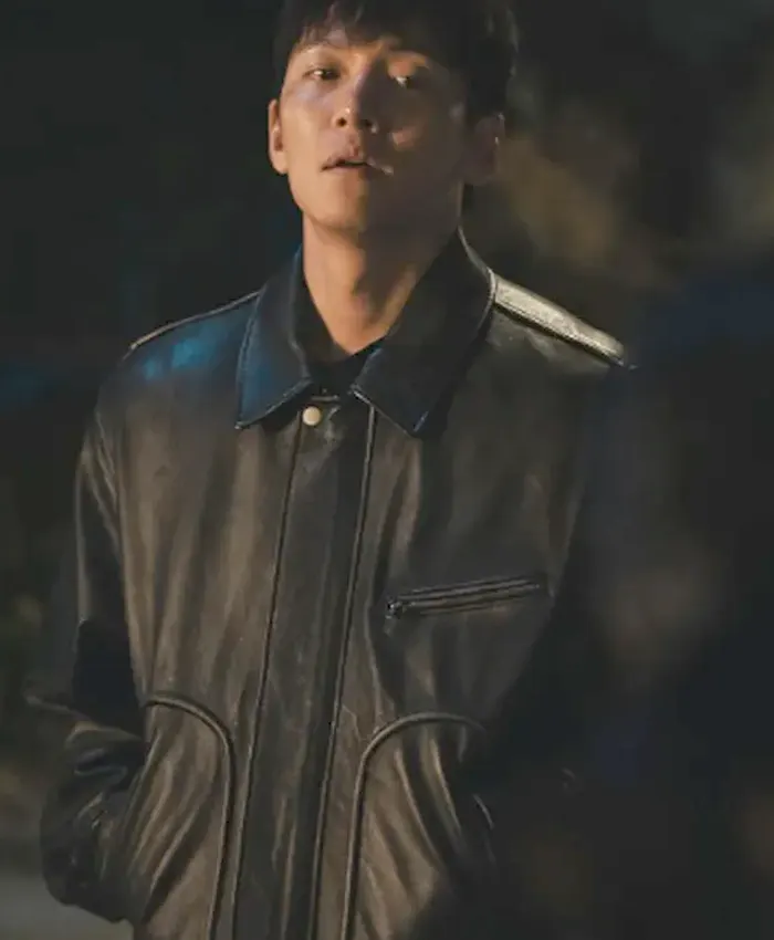 Ji Chang-wook The Manipulated Leather Jacket Ji Chang-wook The Manipulated Leather Jacket