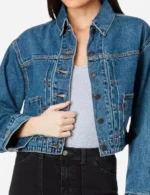 Jillian Bell Kinda Pregnant Denim Jacket
