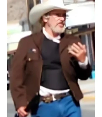 Joaquin Phoenix Eddington Brown Jacket