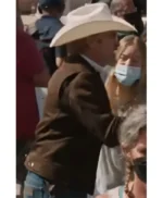 Joaquin Phoenix Eddington Brown Jacket