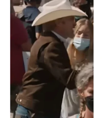 Joaquin Phoenix Eddington Brown Jacket