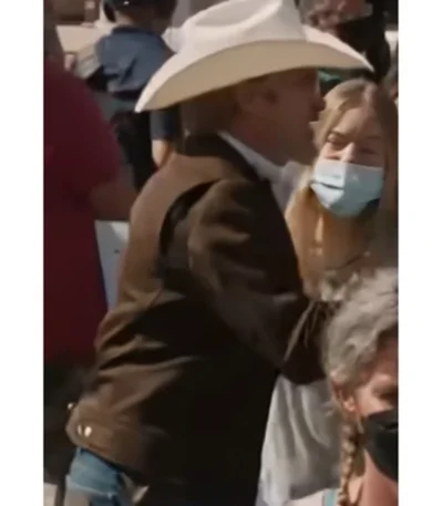 Joaquin Phoenix Eddington Brown Jacket