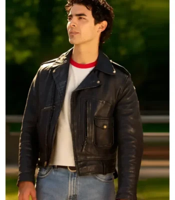 Joe Jonas Camp Rock 3 Black Leather Jacket