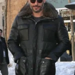 Joe Manganiello Sundance Film Festival Black Leather Jacket
