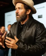 Joel Edgerton Train Dreams Leather Jacket