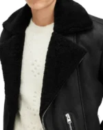 John Dark Black Leather Jacket