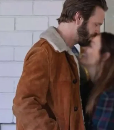 John Hamilton Christmas On Cherry Lane 2023 Brown Jacket
