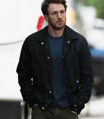 John Materialists Black Cotton Jacket
