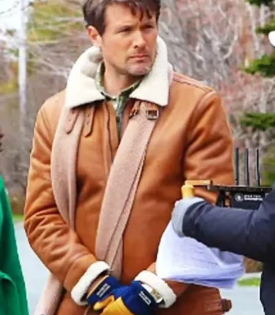 John Reardon Believe in Christmas Leather Jacket