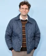 John Reynolds Oh Hi! Blue Quilted Jacket