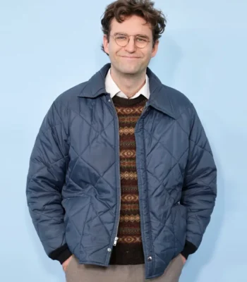 John Reynolds Oh Hi! Blue Quilted Jacket