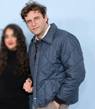 John Reynolds Oh Hi! Blue Quilted Jacket