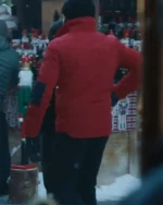 John Smith Mr. and Mrs. Smith 2024 Red Ski Jacket