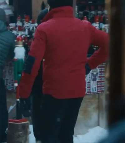 John Smith Mr. and Mrs. Smith 2024 Red Ski Jacket