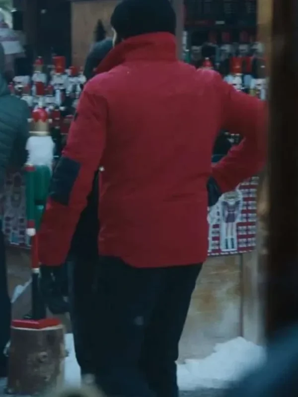 John Smith Mr. and Mrs. Smith 2024 Red Ski Jacket