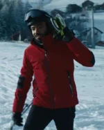 John Smith Mr. and Mrs. Smith 2024 Red Ski Jacket