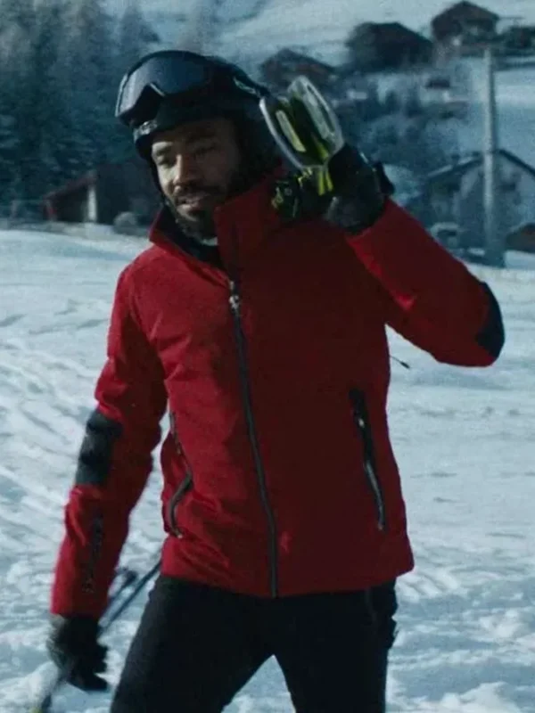 John Smith Mr. and Mrs. Smith 2024 Red Ski Jacket