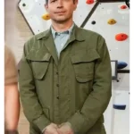 John Solomon On Brand With Jimmy Fallon Green Jacket