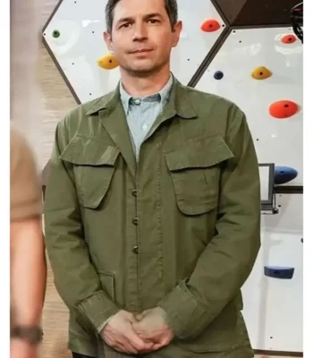 John Solomon On Brand With Jimmy Fallon Green Jacket