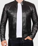 Johnson Black Leather Jacket