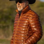 Jon Avnet The Last Rodeo Brown Leather Jacket