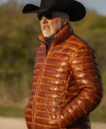 Jon Avnet The Last Rodeo Brown Leather Jacket
