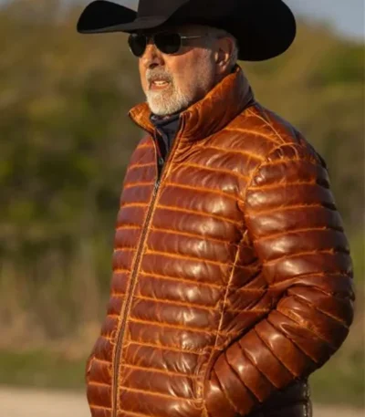 Jon Avnet The Last Rodeo Brown Leather Jacket