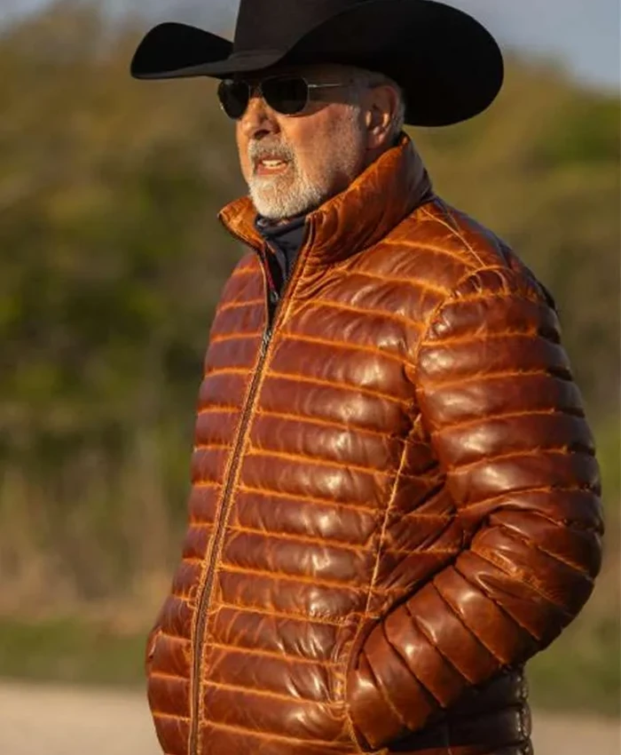 Jon Avnet The Last Rodeo Brown Leather Jacket Jon Avnet The Last Rodeo Brown Leather Jacket